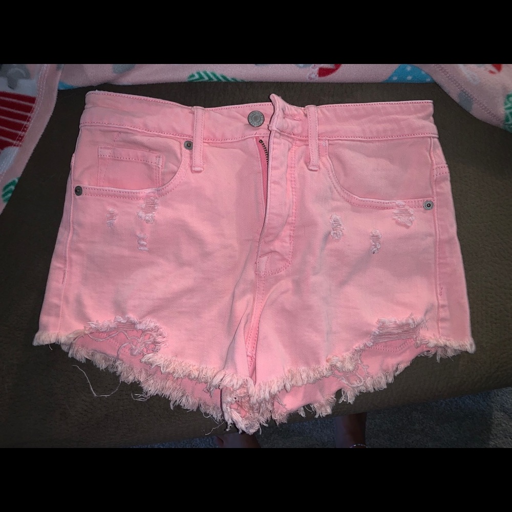 Pink Shorts Size 4